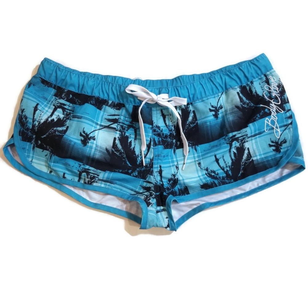 Body Glove tropical cross over sexy swim shorts M